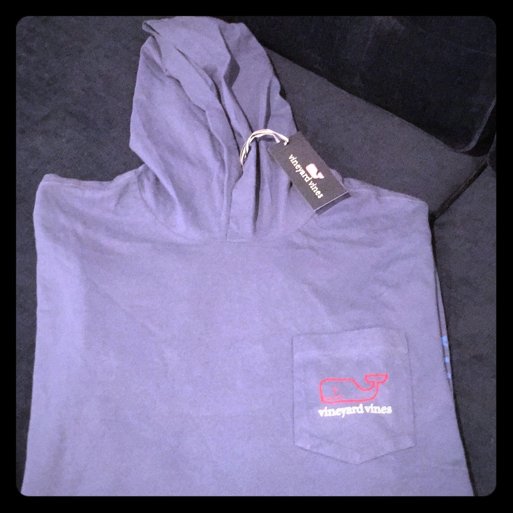 Men’s Vineyard Vine Long Sleeve Hoodie T Shirt